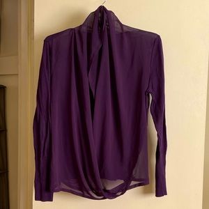 Gap Sheer-front Crossover Wrap XL